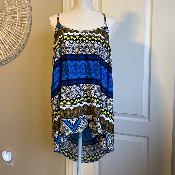 Old Navy Tops - Old Navy - Funky Cool Geometric Tribal Tank